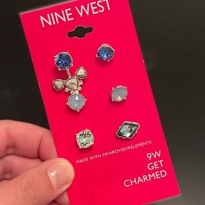 Nine West Get Charmed Earrings NWT